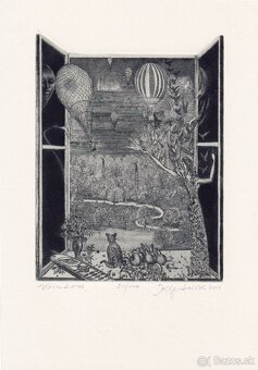 predam grafiky ex-libris Karol Ondreička - 6