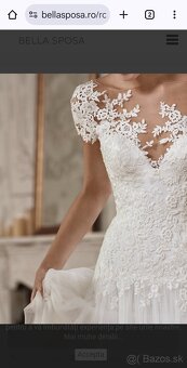 elegantné svadobné šaty - 6