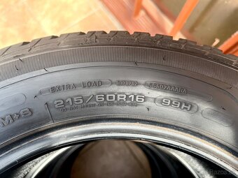 215/60 R16 zimné pneumatiky – kompletná sada - 6
