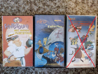 VHS 03 Rozprávky a Hudobný motív originál videokazety česky - 6