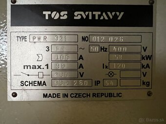 Rozmietacia pila Tos Svitavy PWR 321 - 6