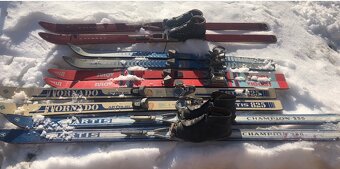 Retro drevene lyze - 6