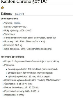 Canton Chrono 507 DC - 6