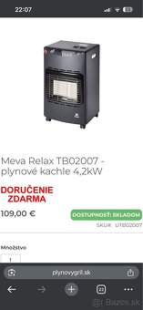 Plynové kachle Meva - 6