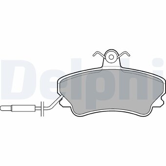 Sada bŕzd DELPHI na Renault Espace 2 1991-1996 - 6