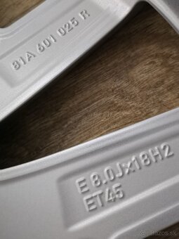 Audi Q2, SQ2 81A orig.  ALU disky 5x112 R18 - 6