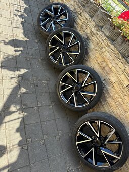 Disky original skoda Superb-Vega 5x112 r18 ako nove - 6