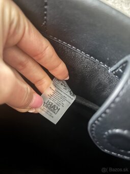 KABELKA KARL LAGERFELD K/IKONIK 2.0 LEATHER TOTE BLACK - 6