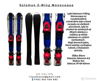 Detské lyže a lyžiarky - 6