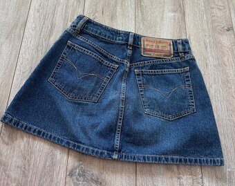 Diesel riflová sukňa - 6