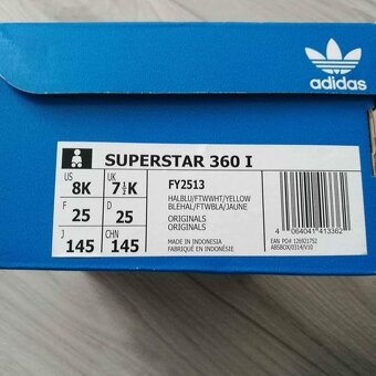 Adidas detské superstar 360, veľkosť 25 - 6