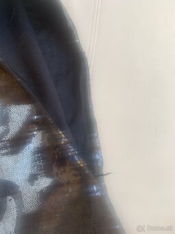 Detské šaty, flitrované, DKNY, 5 rokov, čierne - 6