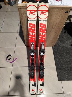 Lyže, lyžiarky,palice. 2x set - 6