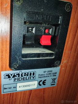 System FIDELITY SF-2050 + Yamaha RX V-359 reciver - 6