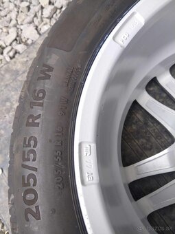 Alu PEUGEOT 308 5 x 108 R 16 + letné pneu. - 6