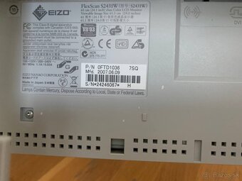 EIZO FlexScan S2431W 24" - 6