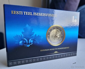 2eur.sk - pamätné 2€ euro Estónsko - BU - 6
