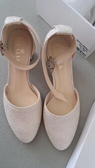 Topánky veľ. 37 na svadbu alebo spoločenskú udalosť - 6