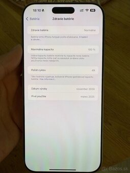iPhone 16 Pro Max 256GB White Titanium - 6