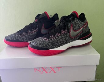 Nike LeBron NXXT Gen „Black/Crimson”. - 6