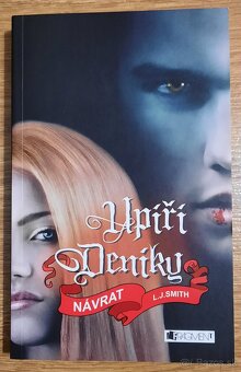 Predám 5 kníh Upírske denníky alebo Upíří denníky v češtine - 6