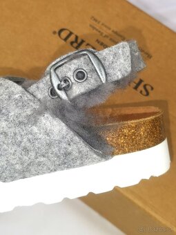 SHEPHERD - Nové luxusné papučky s ovčou vlnou veľkosť 32 - 6