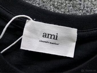 Ami Paris tričko čierne - 6
