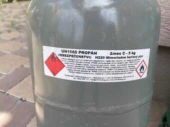 propan butan flase 5kg prazdne 2ks - 6