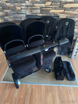 Bugaboo Donkey 2 TWIN / DUO all black - 6