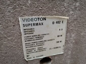REPROBOXY VIDEOTON SUPERMAX D402 BEZ REPRO - 6