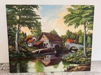 Starožitny obraz veľkoformátový xxl - 6