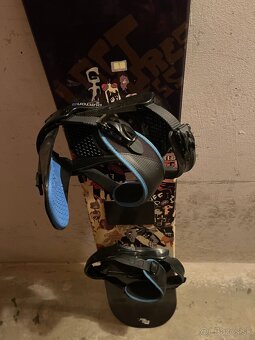 Snowboard Burton 145cm + viazanie Burton + topánky 40,5cm Bu - 6