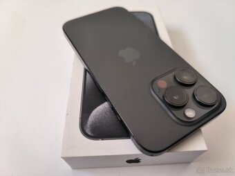 apple iphone 15 PRO 256gb Black Titanium / Batéria 86% - 6