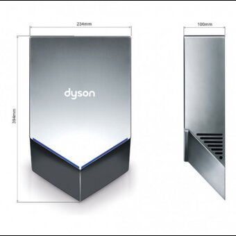 Dyson Airblade HU02 - sušič rúk, nikel - 6