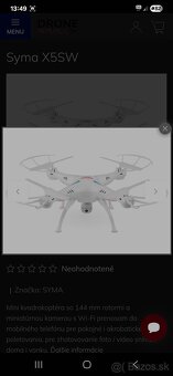 Predam ovládač dron náhradné diely - 6