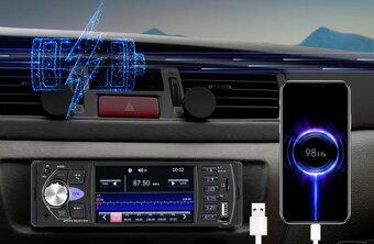 Predám 1 din autórádio s 10 cm displayom - 6