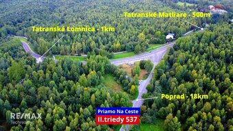 Pozemok 3.741 m2 Vysoké Tatry - Tatranská Lomnica pri ceste  - 6