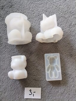 silikónová formy 1 - 6