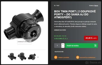 Blow off ventil BOV - 6