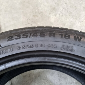 Letné pneumatiky 235/45 R18 CONTINENTAL - 6
