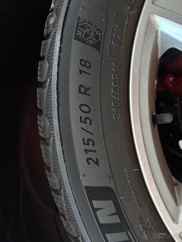 Originál VW 215/50 R18 5x112 - 6