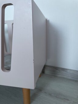 Done by Deer postieľka pre bábiky ružová - 6