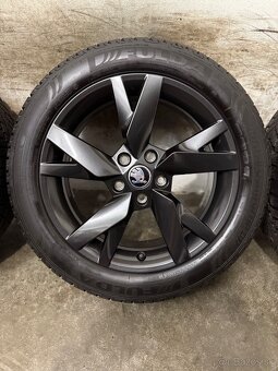 Zimna sada Škoda Octavia 4 - 5x112 R17 205/55/17 Lyra Black - 6