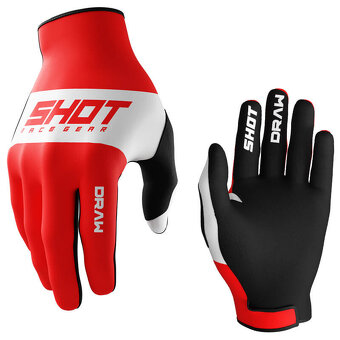 Predám nohavice dres set, komplet červené shot - 6