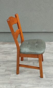 Set masívnych stoličiek – ( 4 KS ). - 6