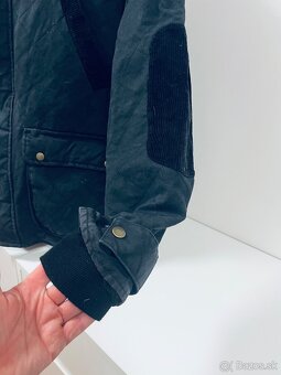 Prešívaná Bunda s Tartanom (Barbour štýl) vel L - 6