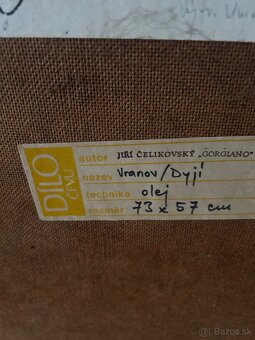 Obraz signovaný viz fota - 6