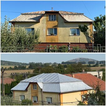 Natiranie striech// maľovanie // natery - 6