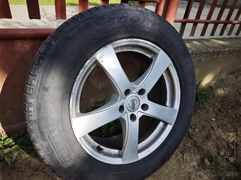Alu disky 5x114.3 so zimnými pneumatikami 235/65 R18 - 6