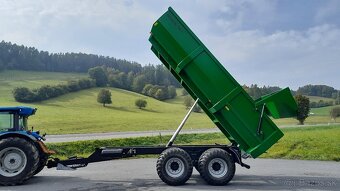 Traktorový návěs,Príves,Vlek za Traktor,Vlečka,Dumper 19t - 6